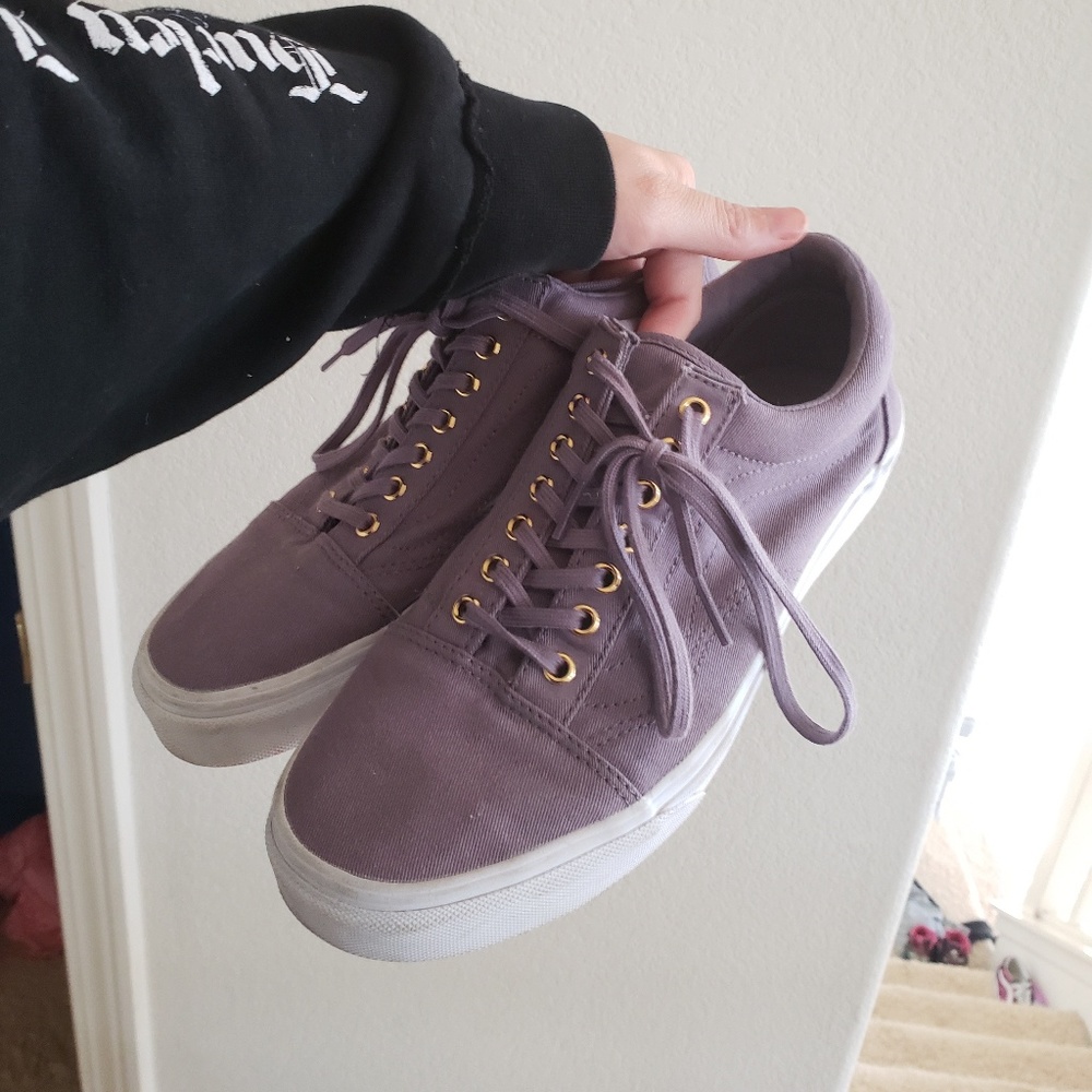 Purple  vans